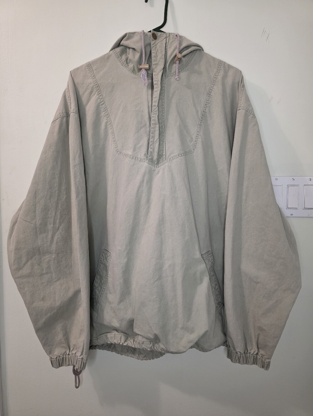 Vintage LL Bean Quarter Zip Pull Over Jacket